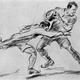 “Rugby”, de Jean Jacoby y por el que ganó la medalla de oro en pintura. Fue el único artista en ganar dos medallas de oro. Wikimedia Commons